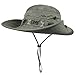 LETHMIK Fishing Sun Boonie Hat Waterproof Summer UV Protection Safari Cap Outdoor Hunting Hat