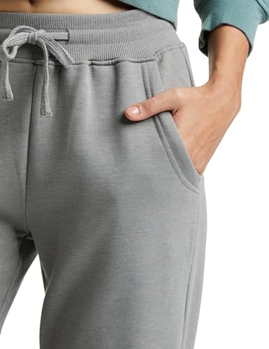 Image of Amazon Brand - Symbol Women's Jogger Track Pants | Ankle Length | Regular Fit | Fleece (Available in Plus Sizes)
