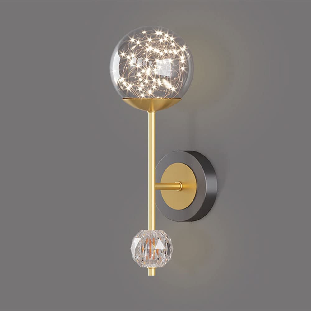 Apliques de pared con forma de globo para iluminar salones modernos y pasillos