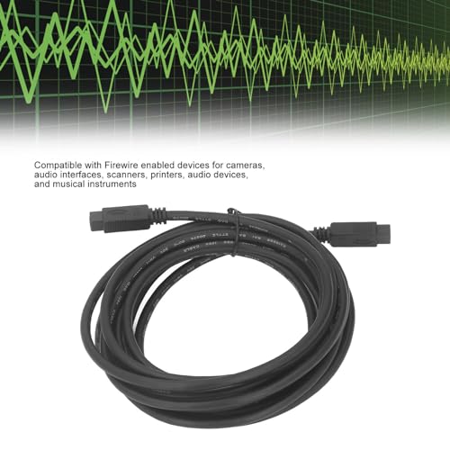 Cable Firewire 800 de 9 pines para transferencia de datos a 800 Mbps en impresoras y cámaras 2