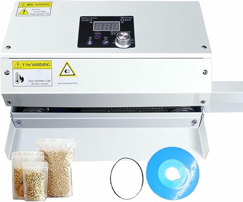 Machine d'étanchéité continue automatique pour sacs de nourriture horizontaux à température réglable - 2