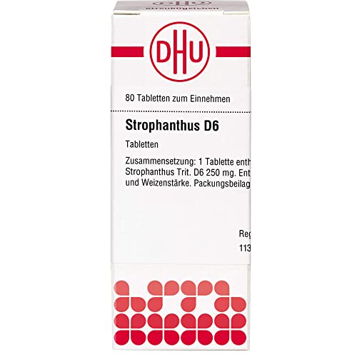 DHU Strophanthus D 6 Tabletten 80 St. Tabletten