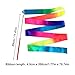 Dancer Wand Ribbon, Supplies Gradient Color, Training with Kids Style Design, Supply for Birthday Party, Club Stage Accessory, Useful Piece for Preschoolers Music Classes Playroom Home School Parades