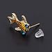 XIANGBEI Cute Vivid Tiny Goldfish Stud Pendientes para mujer Joyería de moda