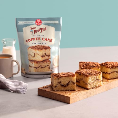 Image of Bob's Red Mill Cinnamon Swirl Coffee Cake Baking Mix, 18.5oz (4 Pack)