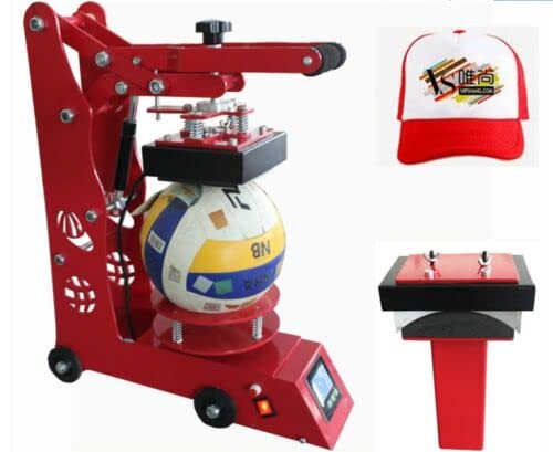 Máquina de estampado 2 en 1 para fútbol y gorra 110V 220V miniatura 3