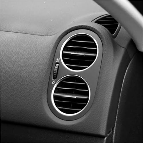 Panel de salida de aire central de salpicadero coche compatible con VW Tiguan 2010-2017 OEM 4