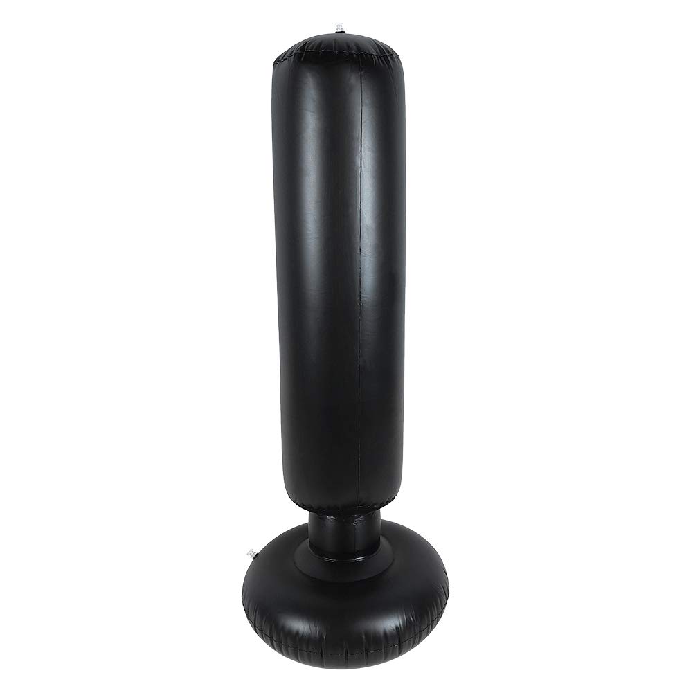 Sacca da boxe gonfiabile autoportante, sacco da allenamento fitness in PVC da 160 cm, attrezzatura da boxe per adulti, sacco da boxe tumbler resistente, ideale per allenamento casa e palestra