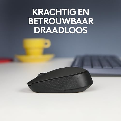 Souris sans fil compacte ambidextre Logitech B170 pour éviter les câbles - 2