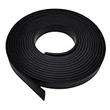 Gummistreifen, Neopren Gummistreifen, Vollgummi Gummiprofil, für Dichtungen, Bodenbeläge Schutz, Anti-Vibration, Anti-Rutsch, Abdeckung (50mm(B) x 3mm(D) x 3.2m(L))