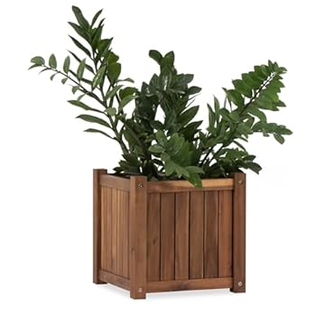wood planter box plans
