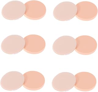 12pcs Round Makeup Sponge Powder Puff Makeup ...