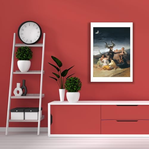 Poster Witches Sabbath de Goya : grand format mat pour éliminer les reflets - 4
