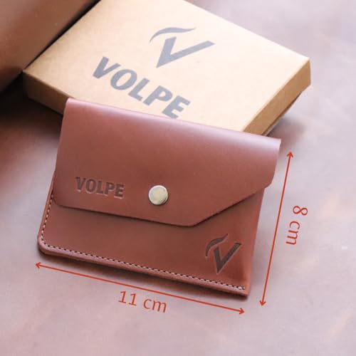 VOLPE Slim Wallet Genuine Leather Men2