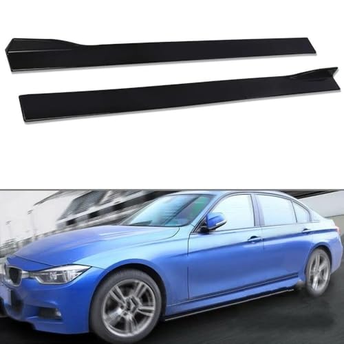 Faldones laterales universales de 2 m para coche kit divisor de parachoques de 6 piezas 2