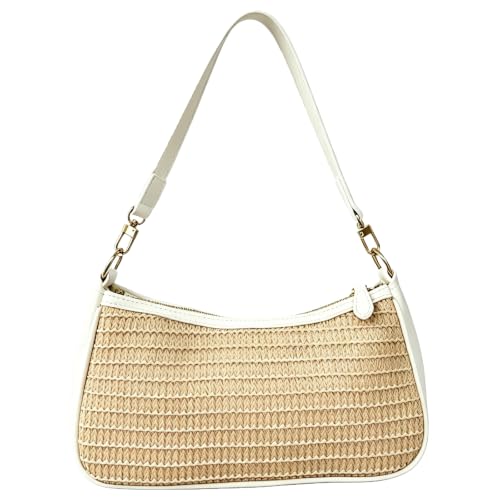 Image of Shoulder Bag for Women with 2 Removable Straps and Zipper Closure Crossbody Bags Clutch Tote HandBags Purses | with 2 Removable Straps