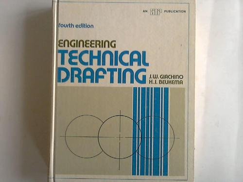 Engineering technical drafting 0826911544 Book Cover