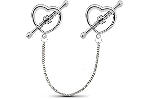 Adjustable Non-Piercing Nipple Clamps for Enhanced Pleasure