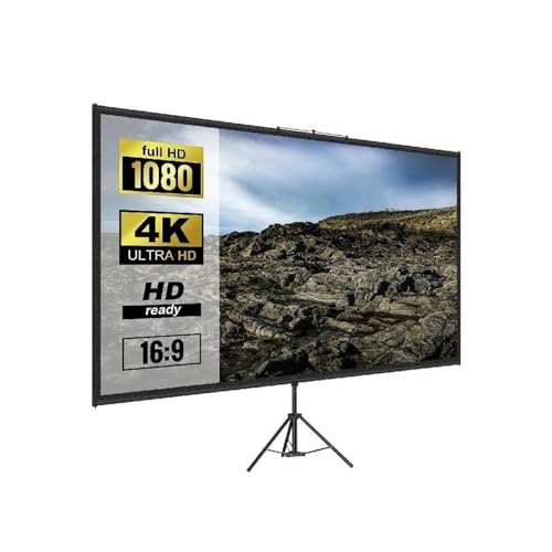 Pantalla de proyector 4K HD regulable que soluciona los problemas de espacio en casa 1