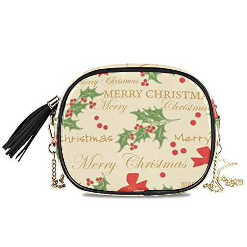 Ruilogod Corazón Imprimir Boda Navidad Organza bolsa 7 pulgadas x 5 pulgadas Rojo 5 PCS