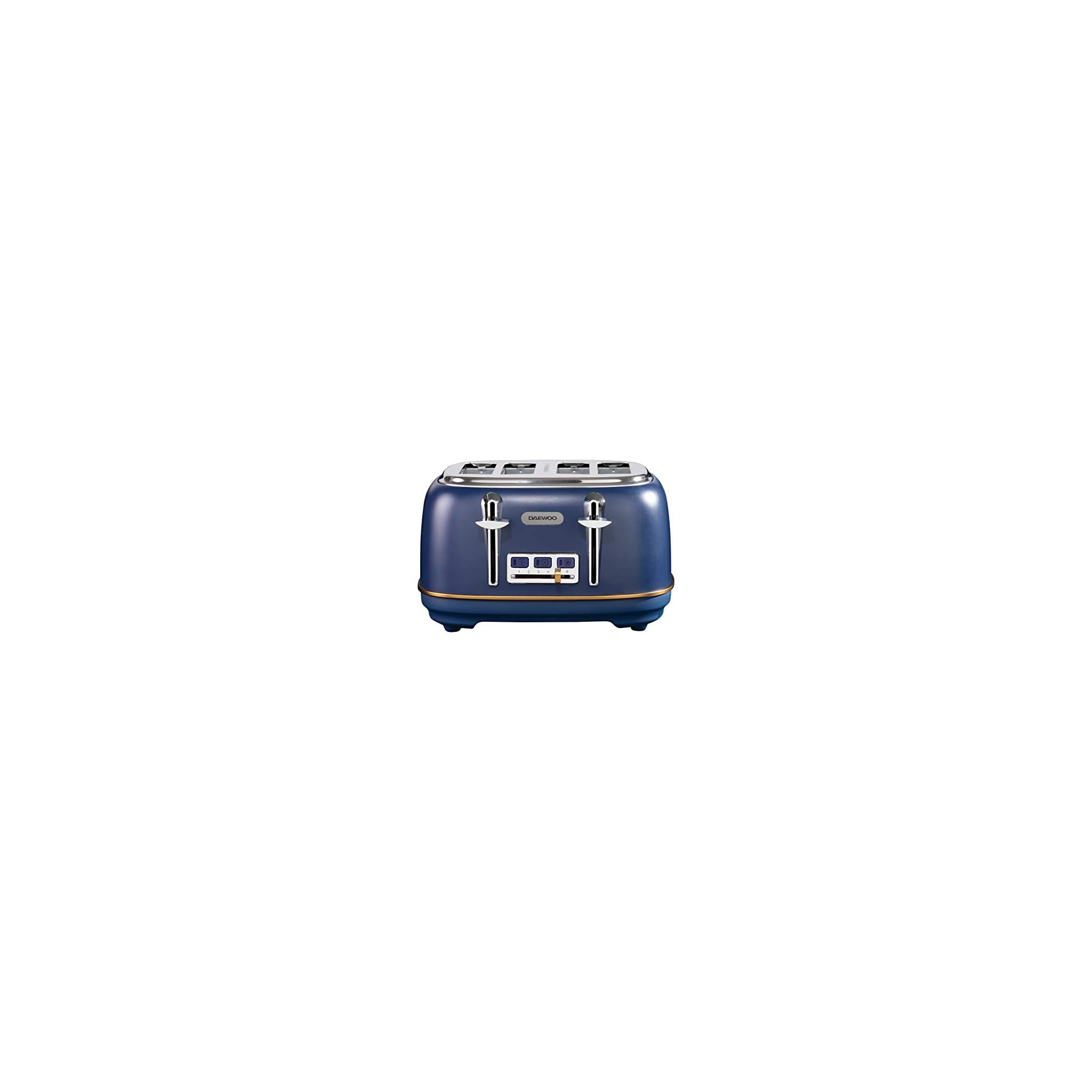 Daewoo Astoria 4 Slice Toaster 220240 V/5060 Hz Navy Blue
