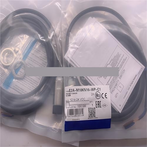 Sensor E2A-M18KN16-WP-B2 inductivo para evitar fallos de lectura en maquinaria 4