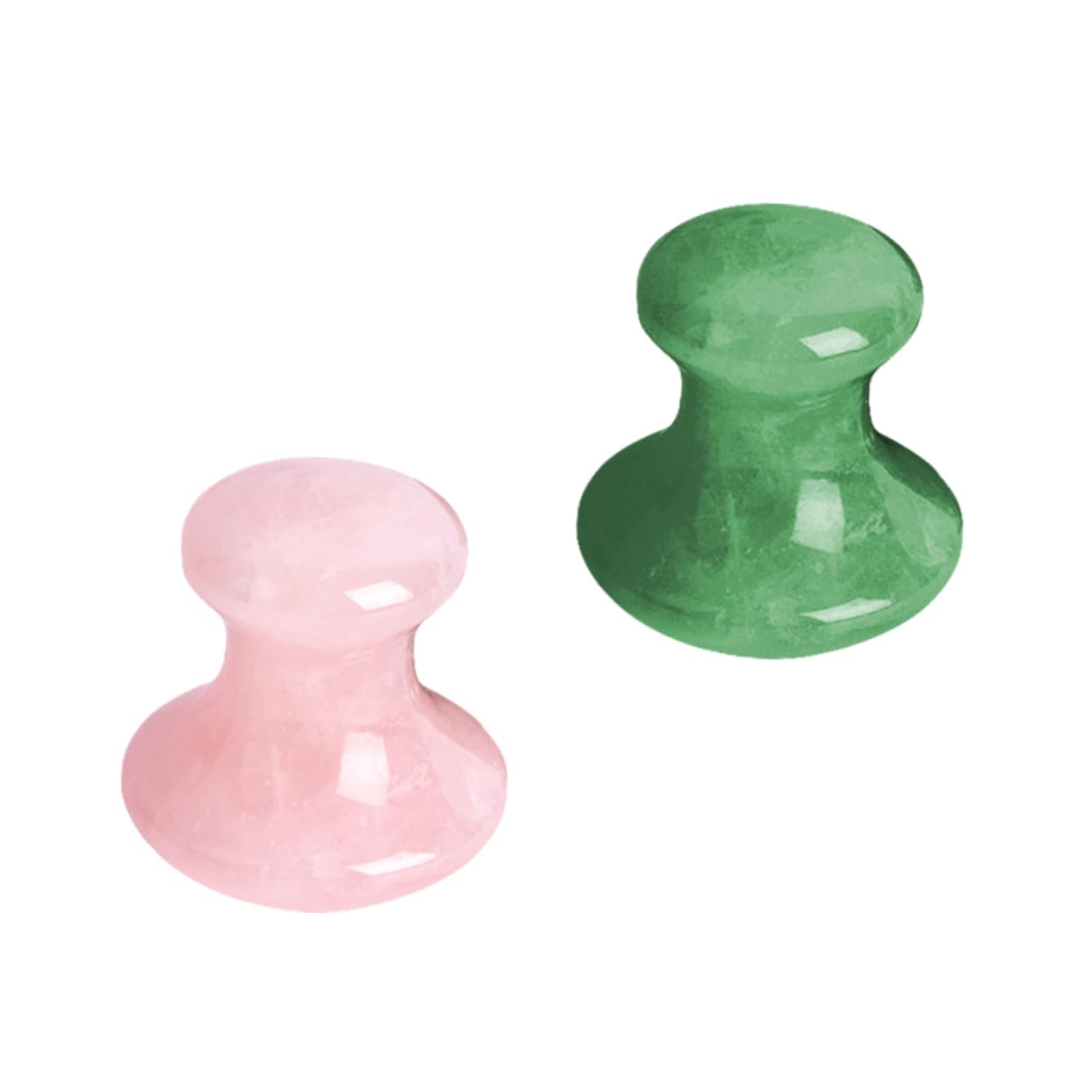 2 Series Masajeador De Piedras Gua Sha Músculo Masaje Herramientas De Masaje Gua Sha Herramientas Suministros De Masaje Tablas De Masaje Cristal 2 Piezas*2