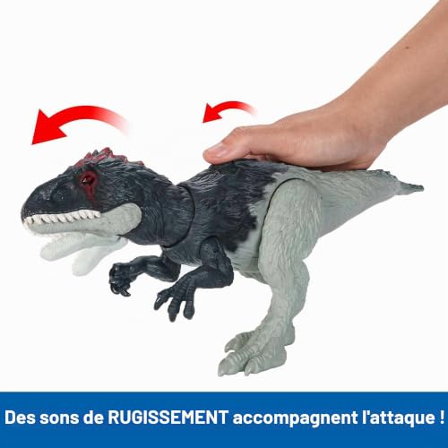 Jurassic World Eocarcharia Sonore Figurines Et + Neuf - vue 8