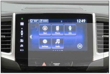 PcProfessional Screen Protector (Set of 2) for 2014 2015 2016 2017 2018 Honda Pilot EX EX-L Touring Elite 8