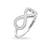 Produktbild THOMAS SABO Damen-Ring 925 Sterling Silber Zirkonia weiß Gr. 52 (16.6) TR2014-051-14-52