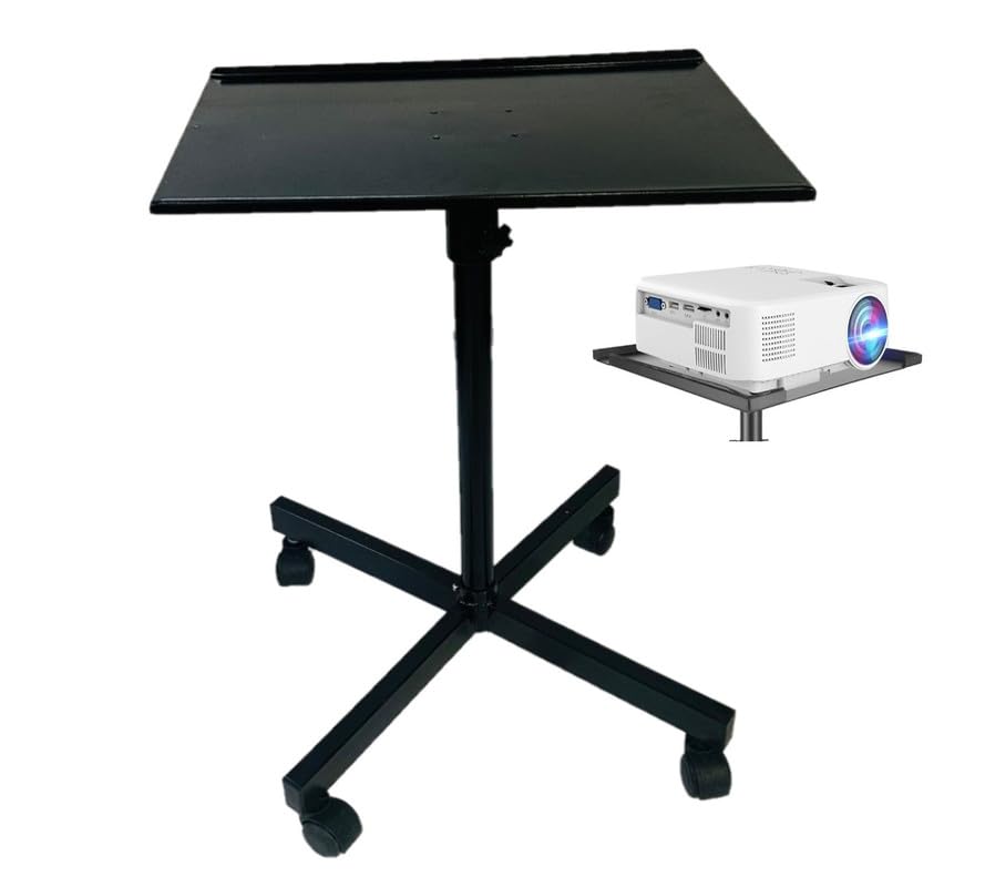 Spline Multi-Purpose Projector Stand Laptop Tripod Stand Height 180 Degree Angles Adjustable with Heavy Duty Laptop Floor Stand for Indoor Outdoor Office, Home, Stage, Studio, DJ Racks#12 19 41k6waH+8LL