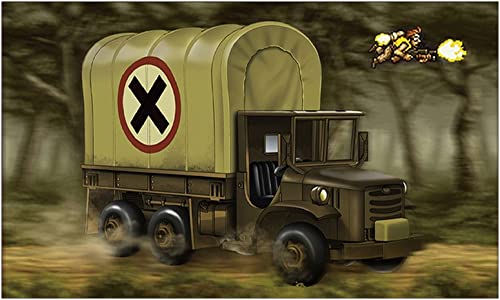 Maquette Metal Slug 3 Xinshi Hobby M34 3 Ton Truck camion militaire en plastique à construire XNSMS3006