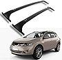 cciyu Cargo Racks for Nissan Murano 2009-2014 Rooftop Luggage Canoe Kayak Carrier Rack Black Roof Rack Cross Bar - Fits Side Rails Models ONLY