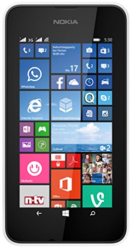 Nokia Lumia 530 Smartphone, Cover inclusa, Display...