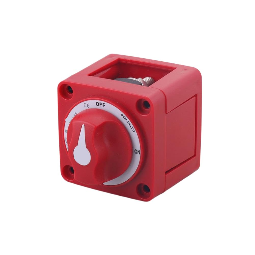 Cutter 2 Position Dual 32V DC 300A Marine Isolator Trennschalter kompatibel mit Camper RV Boot