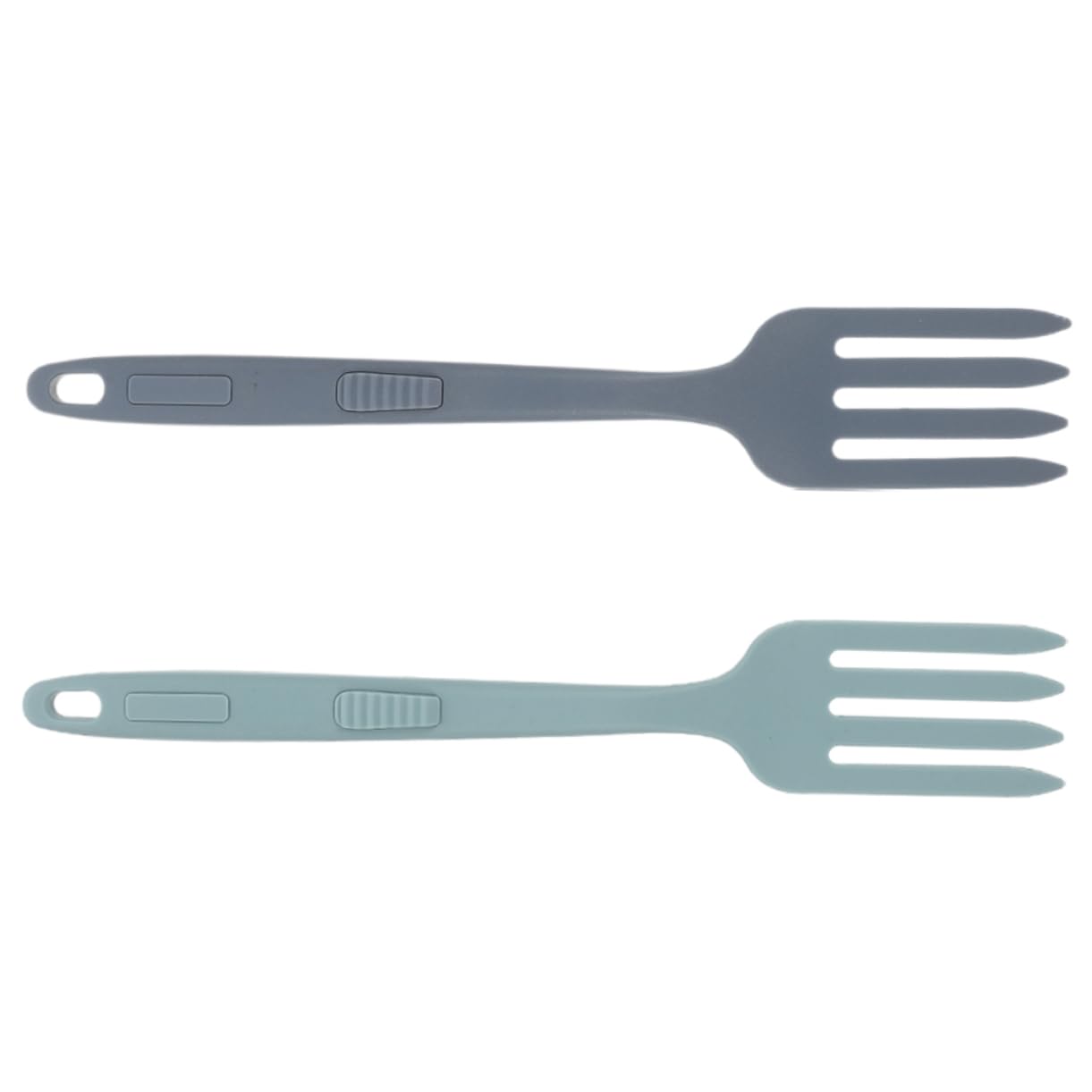 CIYODO 2 Pack Multifunctional Silicone Cooking Forks Blending Forks for Biscuits Meat Sausage More Kitchen Stir Mix Utensils