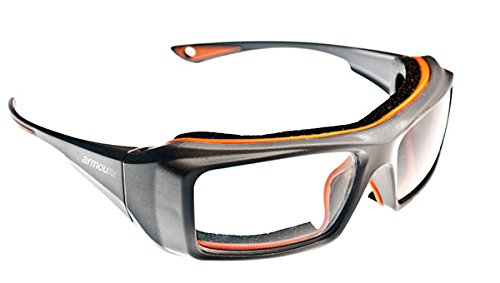 6006 Grey Prescription Ready Safety Frame 60 Eye Size