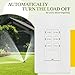 TG 4-Hour No Neutral Countdown Timer Switch, 5-10-30-60 Min, 2-4 Hour, for Bathroom Fans, Lights, 120VAC, Ground Wire Required, UL Listed, TS-C4HG, Screwless Wall Plate, White