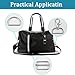 Hysagtek 60 Pcs Purse Hardware for Bag Making - Swivel Snap Hooks, D Ring, Slide Buckle, Bag Hardware Supplies for Handbag Fasteners, Strap, Backpack DIY Craft Accessories, 1 Inch, Silver
