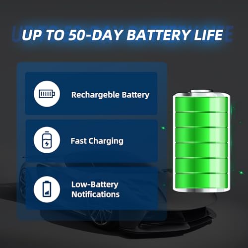 Image of GPS Tracker for Vehicles, Hidden Magnetic Tracker with 4G SIM Included | 120-day battery, real-time updates, trip history, geofence, driving alerts, Subscription Required, 30-Day Data Included