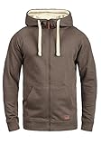 Dank der hochwertigen Materialqualität aus ist der sportliche Zip-Hoodie super bequem und besonders angenehm zu tragen.