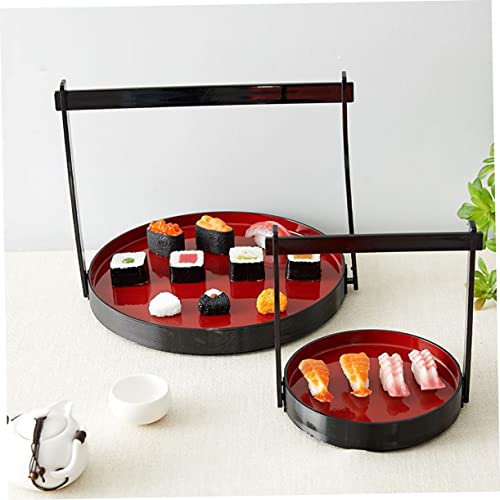 Plato plástico estilo japonés para sushi y aperitivos miniatura 4