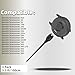 QHBAMD 3 Pack Compatible for Garmin Forerunner 965/955/945/935 Smartwatch Charger, USB A Cable 3.3ft/1M Compatible for Garmin Forerunner 45/55/158/245/255/645/745