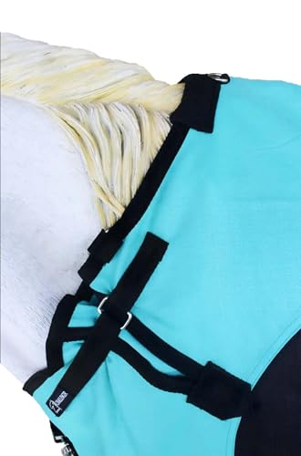 Image of 80 inch 1200D Turnout Waterproof Rain Horse Sheet Light Winter Blanket 387LG