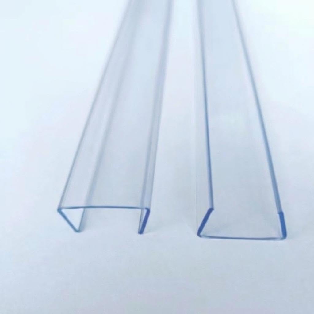 Strip Lights Flexible LED Strip Channel for Kitchen Cabinet, Transparent PVC Material Rope Light Track, DIY Home Lighting Installation Support Large, Fits 15-18mm Light-image-49