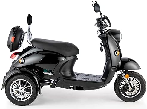 Side view of the VELECO ZT63 mobility scooter