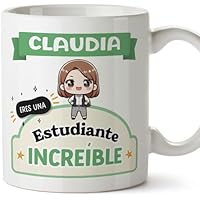 MUGFFINS Tazas Personalizadas para ESTUDIANTE mujer - En Español