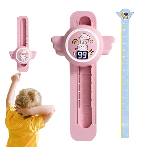 Interruptor de altura de salto alto para niños - Altura -Medidor de buceo ajustable, juego de deportes electrónicos | Pantalla iluminada interactiva con voz, entrenamiento físico lúdico para el hogar