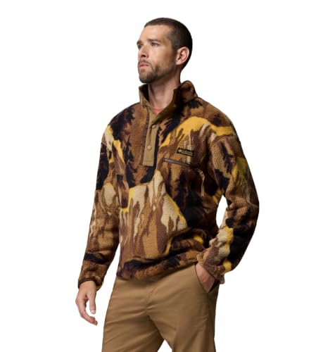 Image of Columbia Men's Helvetia II Printed Half Snap Fleece