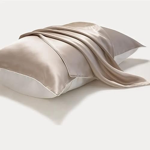 ユメノシルク シルク 枕カバー 片面タイプ 43×63cm ドライフラワー付き 洗える 19匁 1枚 6A級シルク ピローケース 冬 暖かい 封筒式 両面 美髪 美肌 ニキビ改善